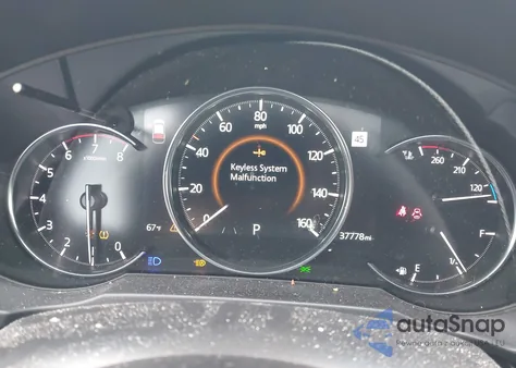 2021 Mazda Cx-5 Signature z USA, uszkodzony, nr VIN JM3KFBEY6M0430937